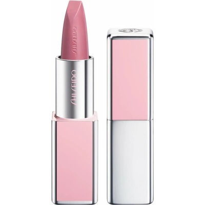 Shiseido Technosatin Pink saténová rtěnka 04 Mauve Pink 3,3 g