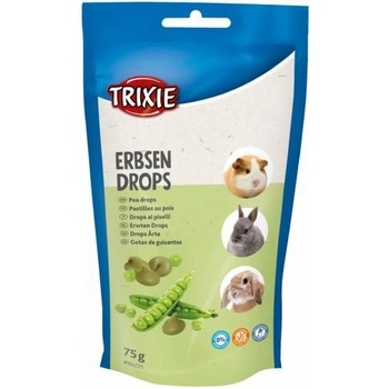 Trixie PEA DROPS hráškové dropsy pamlsek pro hlodavce 75 g