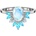 Silenti Jewelry Сребърен пръстен "Божественост" - 7 - 54.5мм (17.2мм диам. )