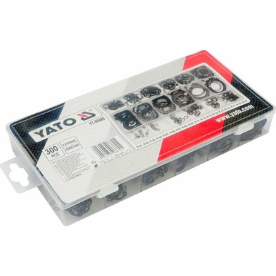 Pojistné kroužky sada 300ks, R1-R19, pr. 3 -32mm Yato YT-06880 – Zbozi.Blesk.cz