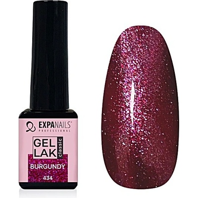 Expa nails gel lak burgundy třpyt 5 ml