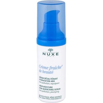 NUXE Creme Fraiche de Beauté 48HR Moisture Skin-Quenching Serum хидратиращ серум за лице 30 ml за жени