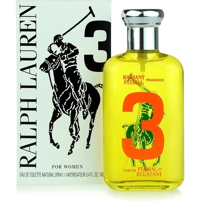 Ralph Lauren Big Pony 3 Yellow Toaletná voda dámska 100 ml tester