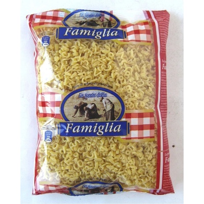Famiglia Semolinová písmenka a čísla 0,5 kg