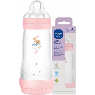 Mam antikoliková fľaštička Perfect Start Zvieratká marhuľová 320 ml