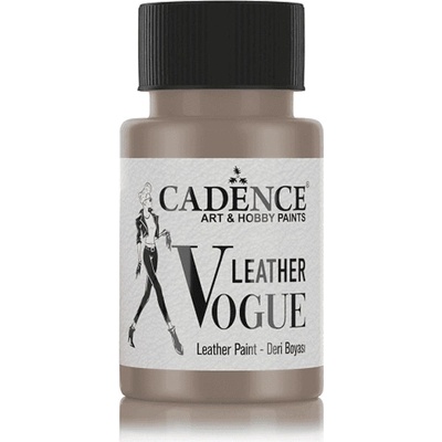 Cadence Metalická barva na kůži Leather Vogue 50 ml antracitová