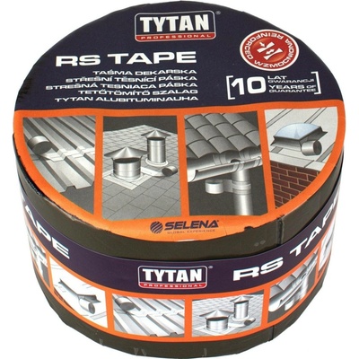 Tytan RS Tape Střešní těsnící páska bitumenová 10 cm x 10 m hliníková – Zbozi.Blesk.cz