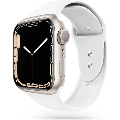 Tech-Protect Силиконова каишка за Apple Watch 4/5/6/7/8/9/SE/Ultra (44/45/49 mm) от Tech-Protect IconBand - бяла (5906735412741)