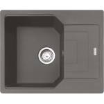 Franke Urban - Мивка от фрагранит UBG 611-62, 62x50 см, сив камък 114.0700. 101 (114.0700.101) Мивка за вграждане