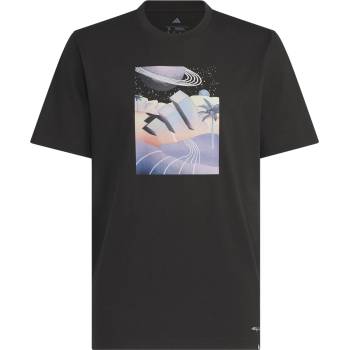 Image 1 of Adidas Мъжка тениска Adidas Graphic Logo T-Shirt Mens - All Day Black