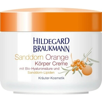 Hildegard Braukmann Limitierte Editionen Tělové máslo z rakytníku a kyselinou hyaluronovou 200 ml