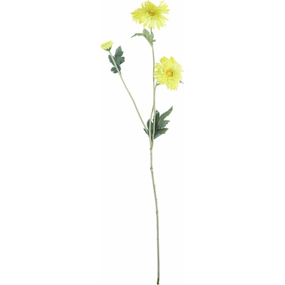 House Doctor Umelý kvet Gerbera Yellow 70 cm