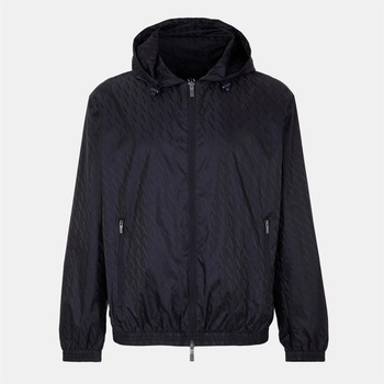 Armani Exchange Men's Water-Resistant Rain Anorak - Deep Navy