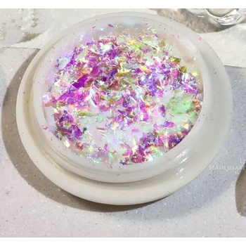 Парченца фолио ефект Счупено стъкло, червен хамелеон (de2185)