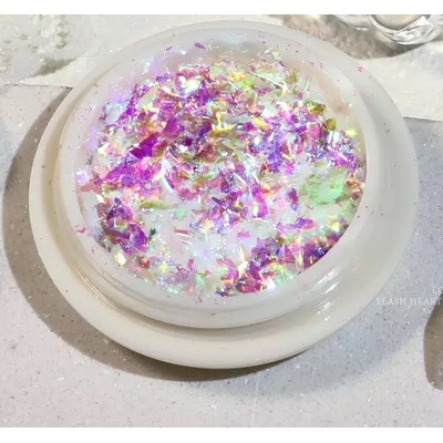 Парченца фолио ефект Счупено стъкло, червен хамелеон (de2185)