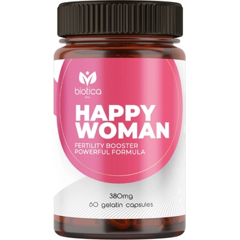 Biotica 1961 Happy Woman, 380 mg, 60 желатинови капсули, Biotica 1961