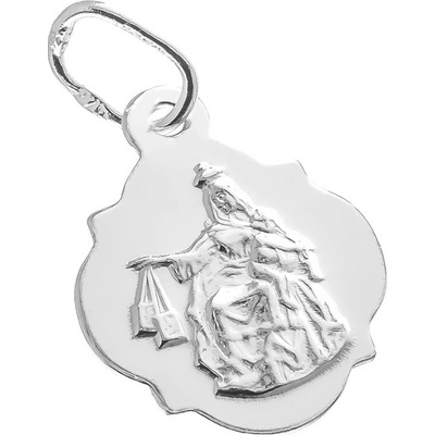Argento Strieborný prívesok Škapuliar 85651