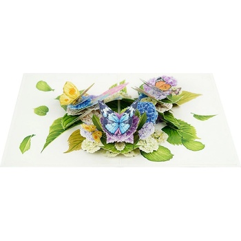 Kiriori 3d поздравителна картичка Пролетна феерия