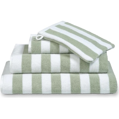 Vandyck Ručník Verona Stripes Smoke green 60 x 110 cm