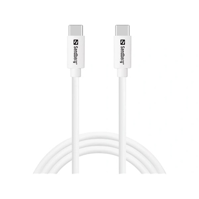 Sandberg Аксесоар за usb-c на sandberg, кабел за зареждане на usb-c 1m, 65w 136-52 (136-52)