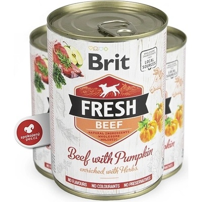 Brit Fresh Beef with Pumpkin 400 g