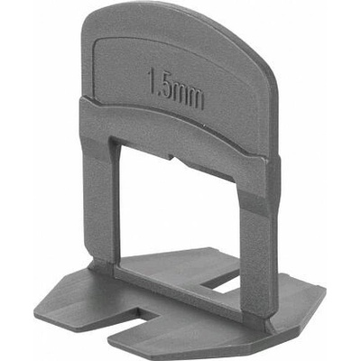 Mezerník Strend Pro LS230T, nivelační, pod obklad, 1.5 mm, bal. 300 ks, plast šedý ST2161606