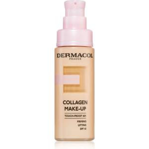 Dermacol Collagen хидратиращ фон дьо тен с изглаждащ ефект цвят 4.0 Tan 20ml
