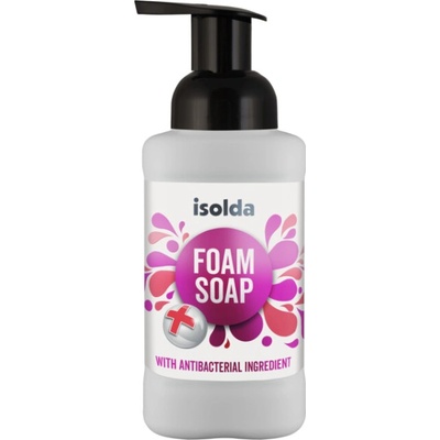 Isolda Soap penové mydlo s antibakteriálnou prísadou 400 ml