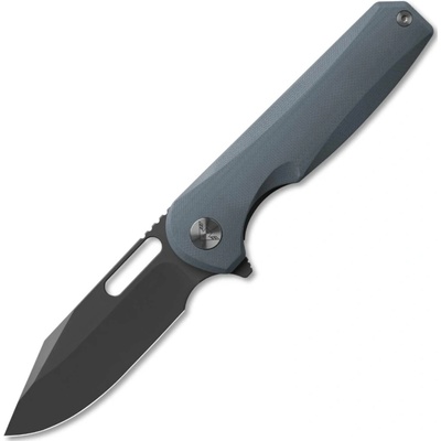 Ameight Knives Preyert-3.23 14C28N Grey G10 handle,steel clip