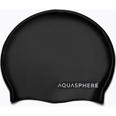 Aquasphere Aqua Sphere Обикновена силиконова шапка за плуване черна SA212EU0109