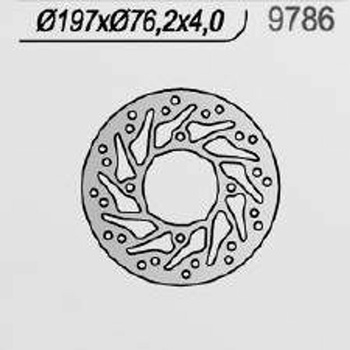 NG Brzdový kotúč NG 9786