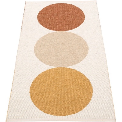 Pappelina Килим за открито и закрито в цвят жълта охра и крем 70x140 cm Otto Harvest - Pappelina (OTT5H714)