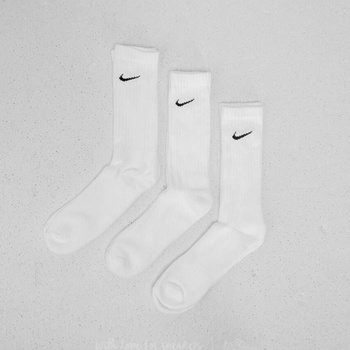 Nike 3 Pack Cushioned Crew Socks White
