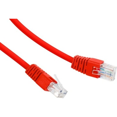 Gembird PP6U-5M/R UTP Cat6 Patch, 5m, červený