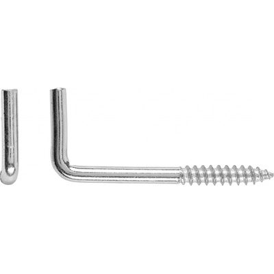 Šroubovací hák pozinkovaný rovný, pr. 2,8 x 30 mm, 8 ks – Hledejceny.cz