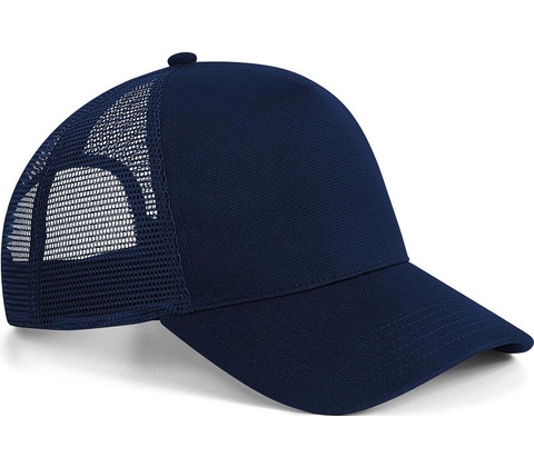 Beechfield Microknit Snapback Trucker navy