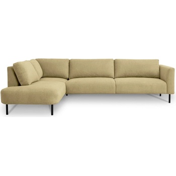 Scandic Ъглов диван в цвят жълта охра (ляв ъгъл) Hero - Scandic (HERO ROUND OC L MITO170)