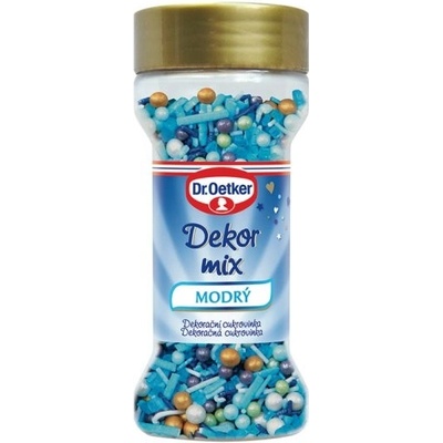 Dr. Oetker Dekor mix modrý 52 g