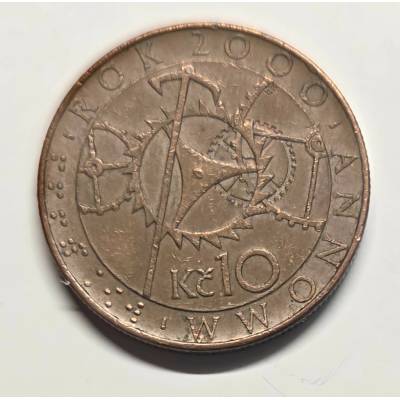 Česká republika 10 korun, 2000