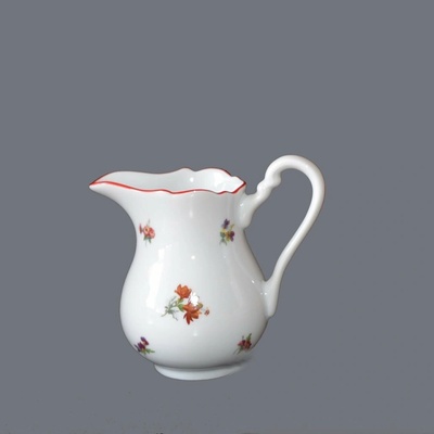 Mliekovka vysoká 0,85l HÁDZANKA Český porcelán Dubí