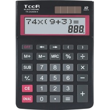 TooR kalkulačka KW TR-2429DB-K dvouřádková černá 120-1903