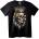 NOONEBRAND Тениска Коронован Черепен Крал - 2XL, Black