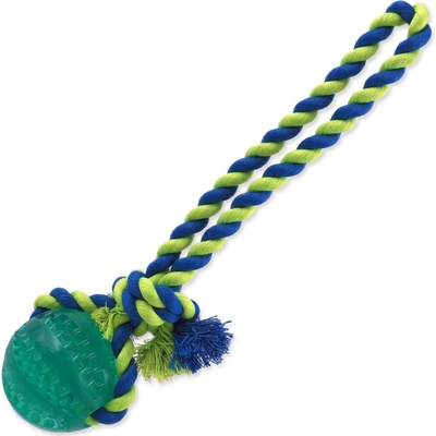 Dental Mint míček házecí s provazem 7 cm 30 cm