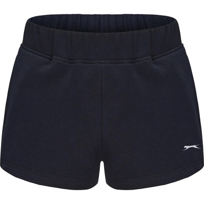 Slazenger Дамски поларени къси панталони Slazenger Fleece Shorts Womens - Navy