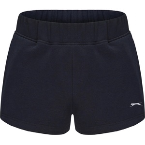 Slazenger Дамски поларени къси панталони Slazenger Fleece Shorts Womens - Navy