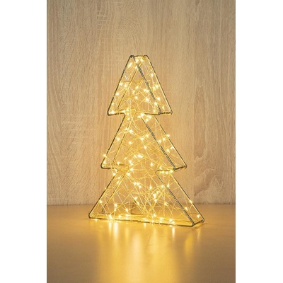 MagicHome SLOVAKIA TREND S.R.O. Metal tree 230V 30 cm teplá biela
