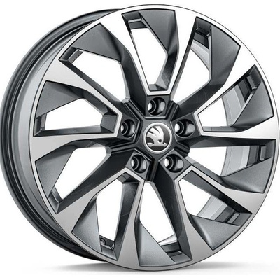 Škoda Aronia 7x17 5x112 ET45 anthracite