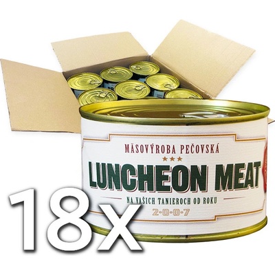 Mäsovýroba Pečovská Luncheon meat 18 x 400 g