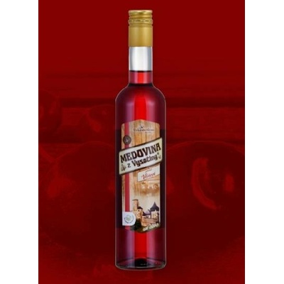 Včelařství Sláma Medovina z Vysočiny višňová 13% 0,5 l