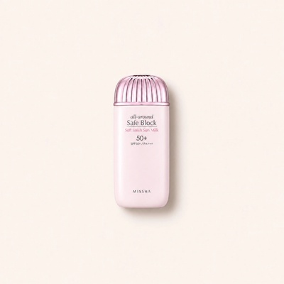 Missha All Around Safe Block Soft Finish Sun Milk SPF50+/PA+++ 70 ml